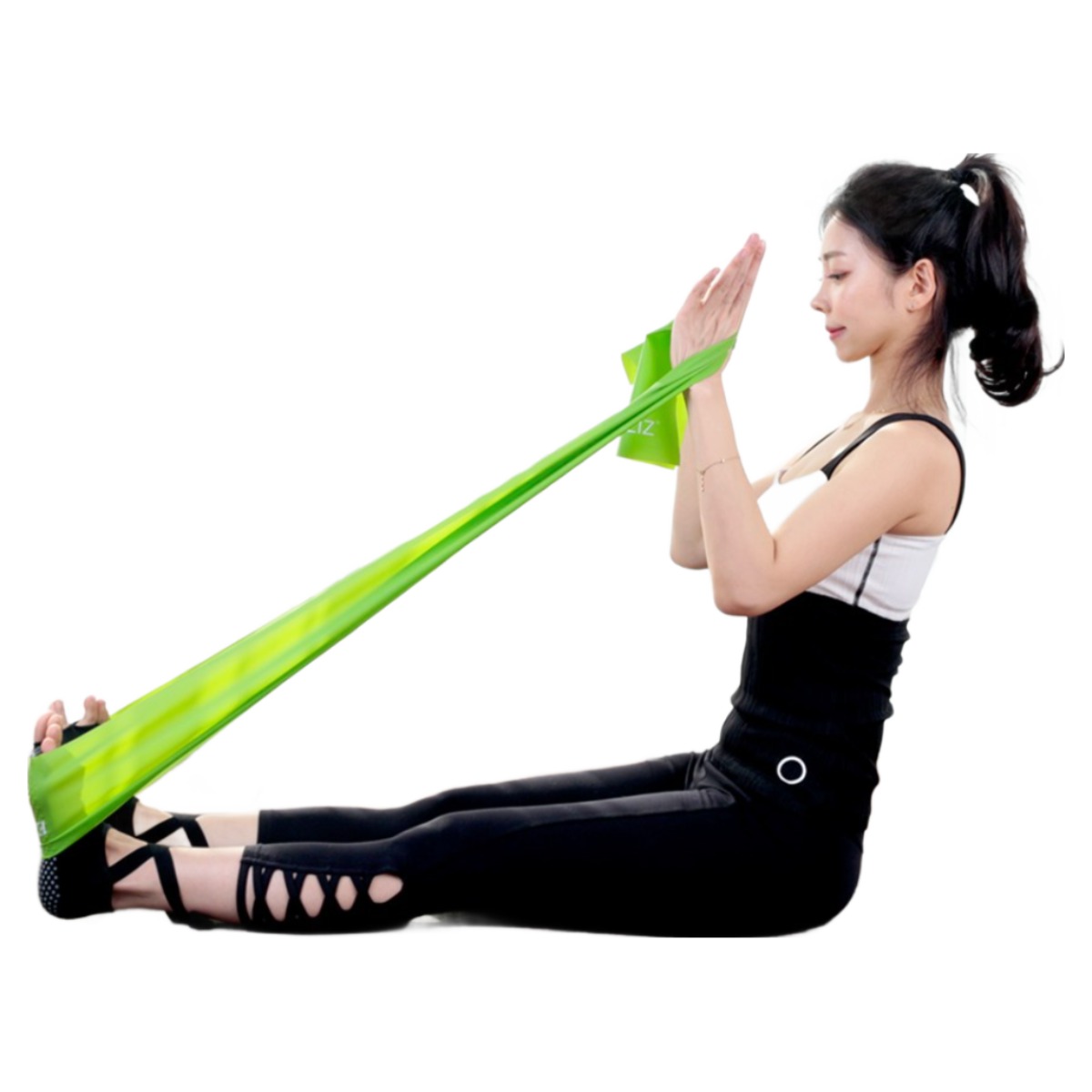 에코리즈 엑스사이즈 탄력밴드 요가밴드 스트레칭밴드 세라밴드, P5블루, 1개 5,500원