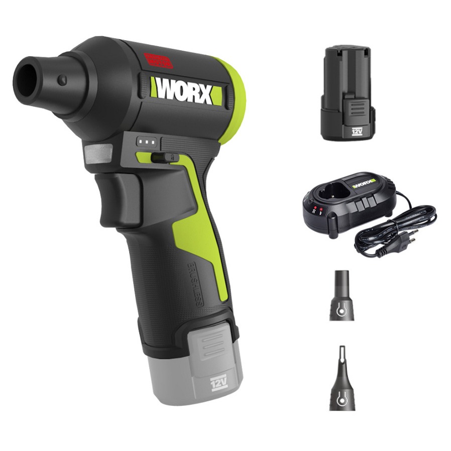 WORX 충전 더스트건 12V 2.0Ah BL WU094 88,900원