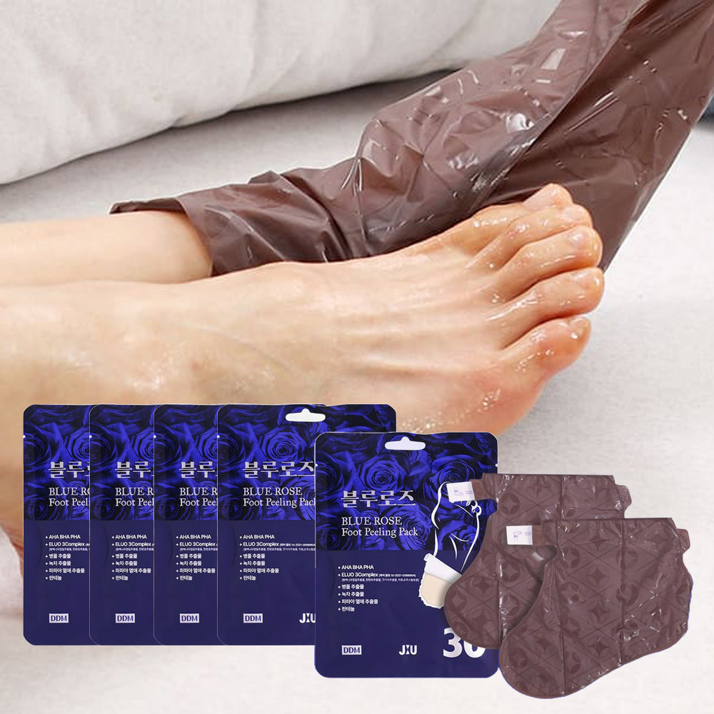 블루로즈 아기발 필링팩 발각질 풋팩 발뒤꿈치 관리, 32g, 10개, 2매 54,800원