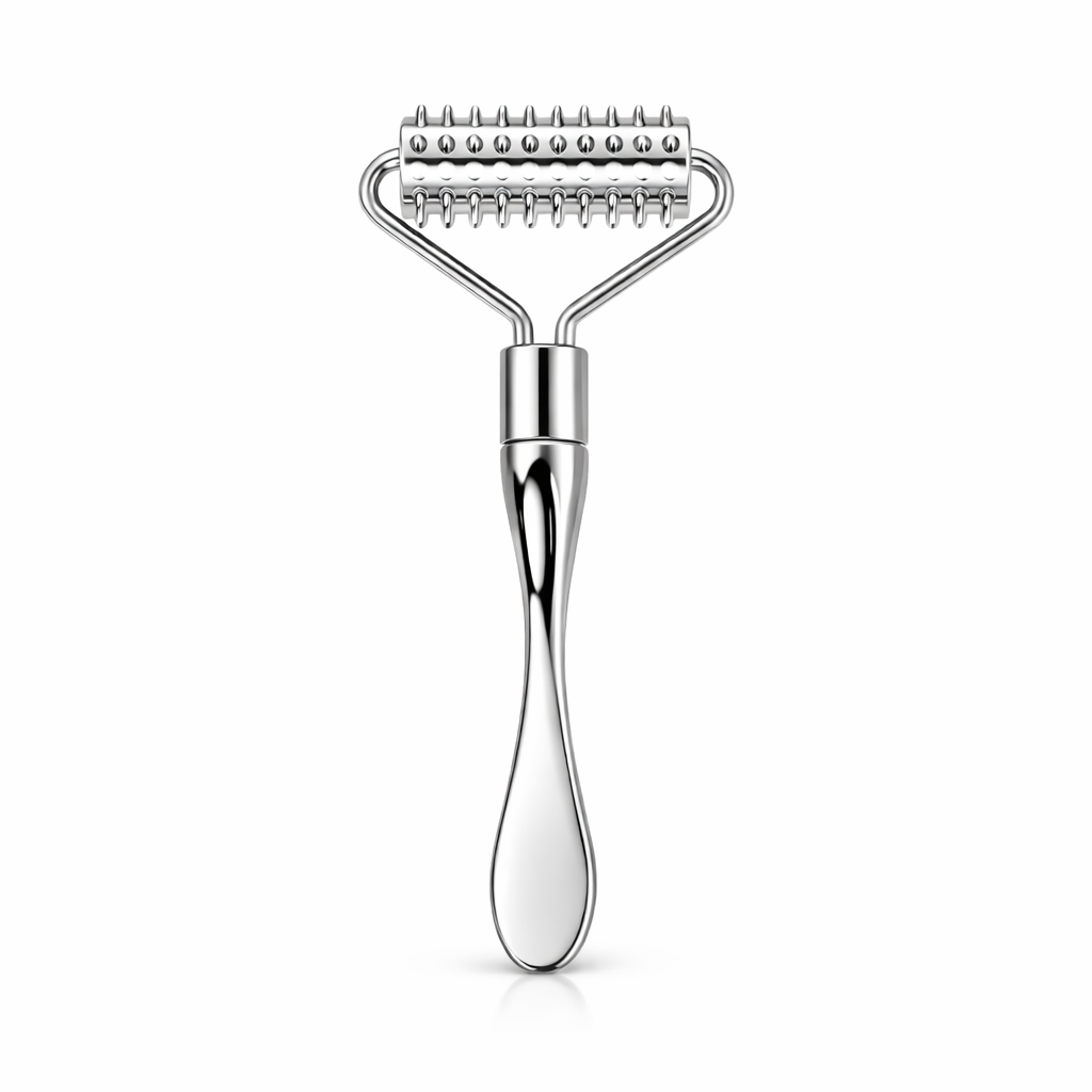 허니듀_페이스 니들롤러 얼굴마사지 리프팅, 1개, 실버 18,900원