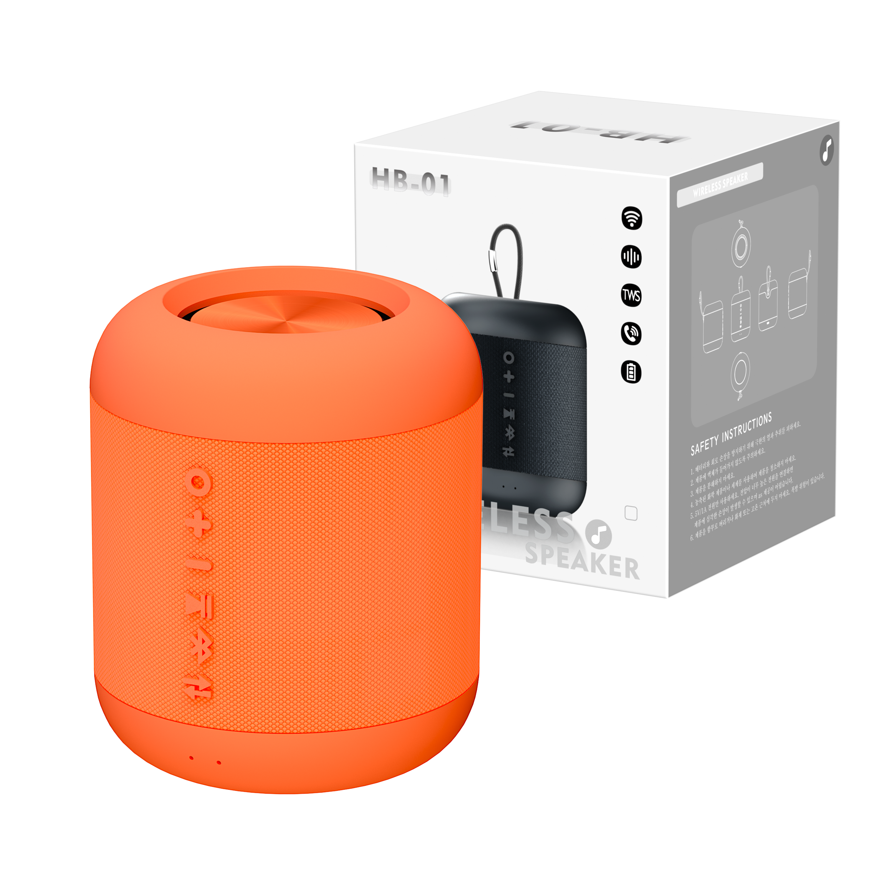 비파노 휴대용 생활방수 TWS 블루투스 스피커 19,800원