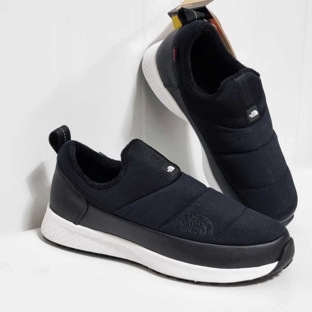 [백화점매장판] 노스페이스 남녀공용 슬립온 따뜻한 겨울 방한화 털신 배달 운동화 워킹화 사무실 털 실내화 아웃도어 구스다운 패딩 신발 안미끄러운 운동화 89,900원