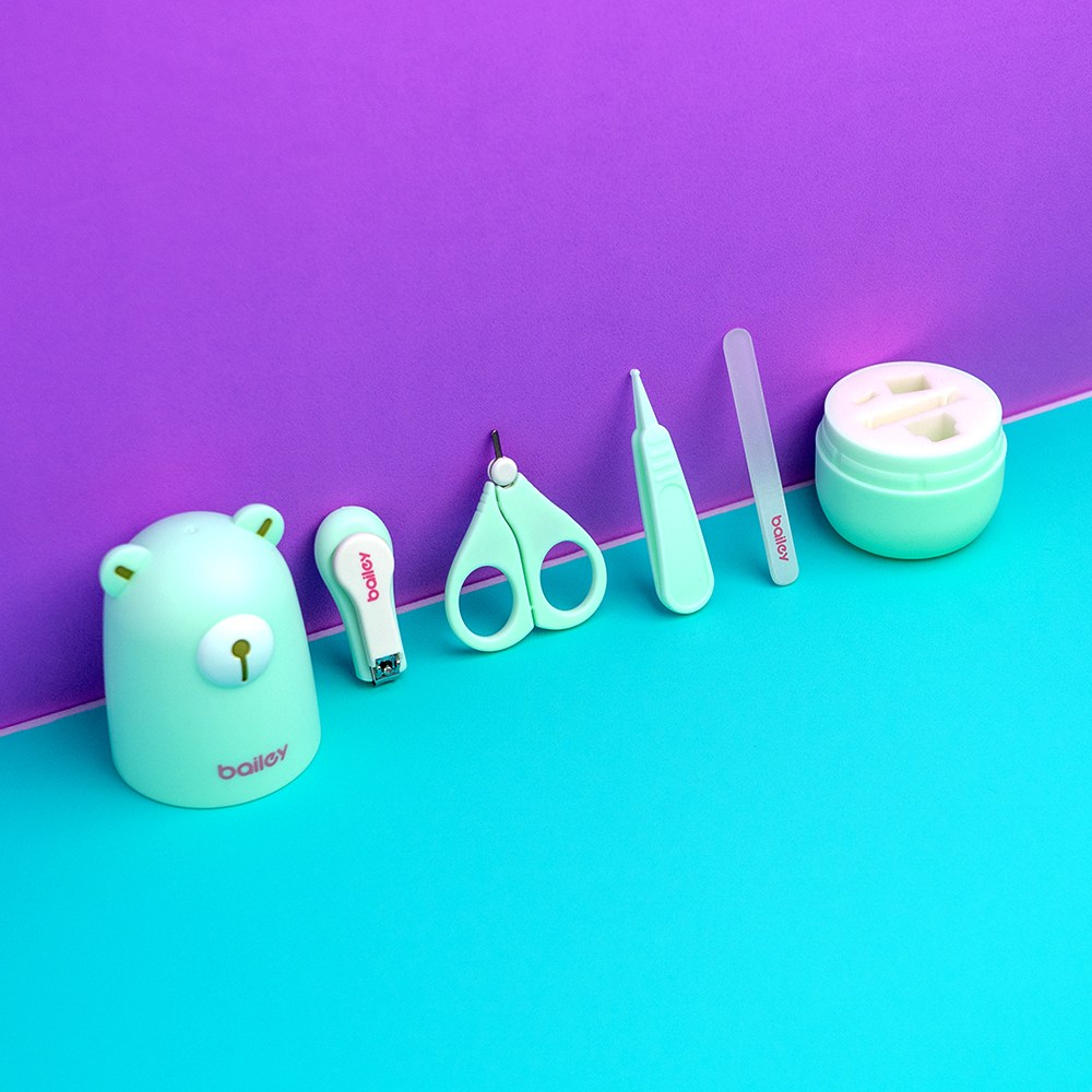 베일리 곰돌이케이스 유아 손톱관리 4종세트 (손톱가위, 손톱깎이, 손톱파일, 둥근핀셋) - 국산/위생적인 곰돌이 케이스/안전한 디자인 17,500원