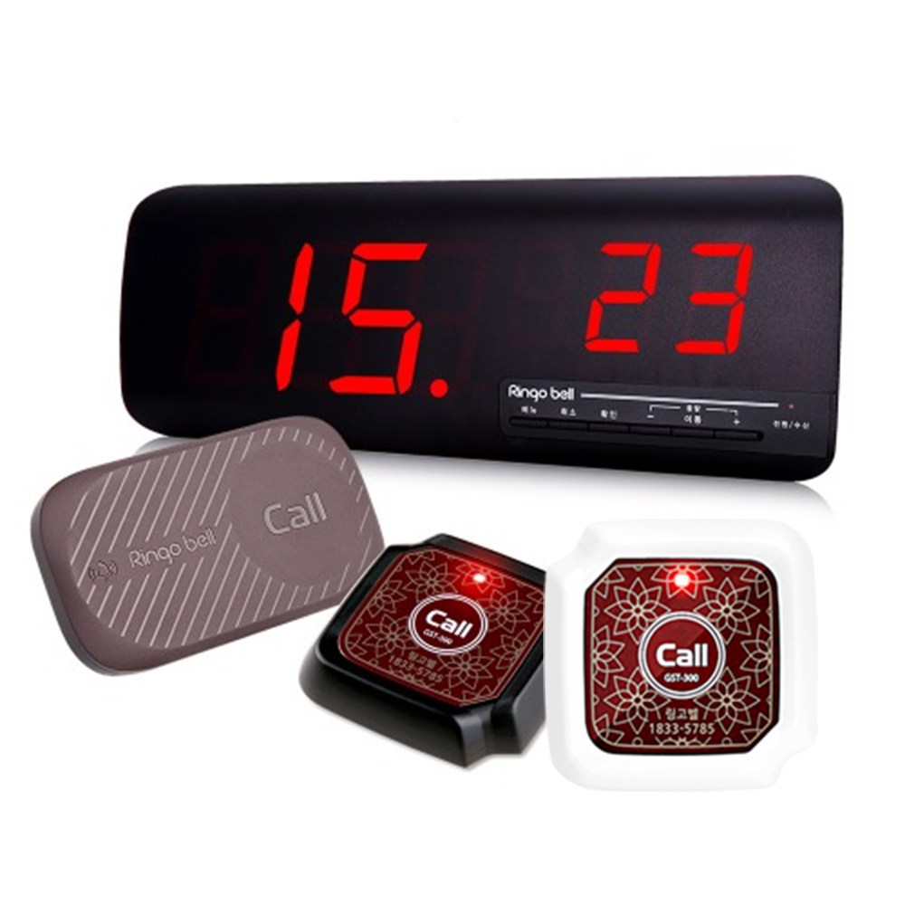 [링고벨] 호출벨도 디자인이다 1+12 세트 구성 142,000원