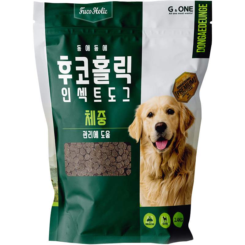 후코홀릭 강아지 인섹트 도그 기능성 사료, 곤충, 2.4kg, 1개 34,500원