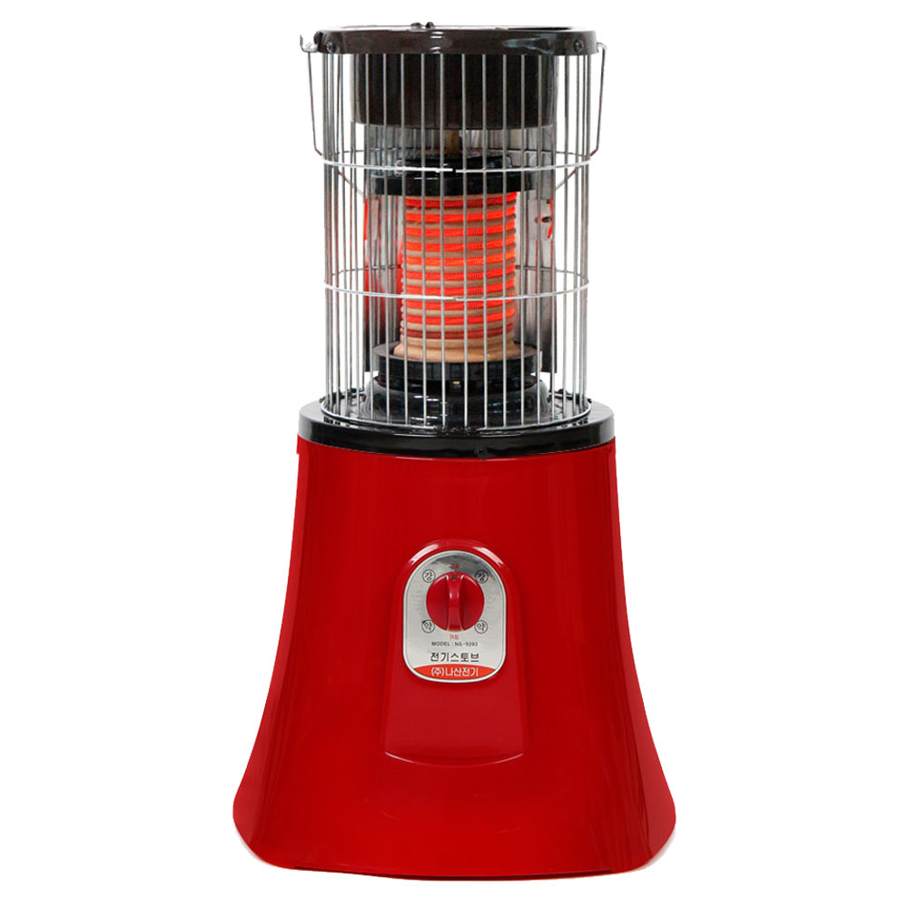 [TenTenPlus] 가정용 사무용 2026 NASAN 고구마 전기스토브 원적외선 황토보빈/내장형 조리용기 군밤 군고구마 팝콘 조리 가능 전기히터, 고구마 구이통 내장형 NS-9293 118,000원