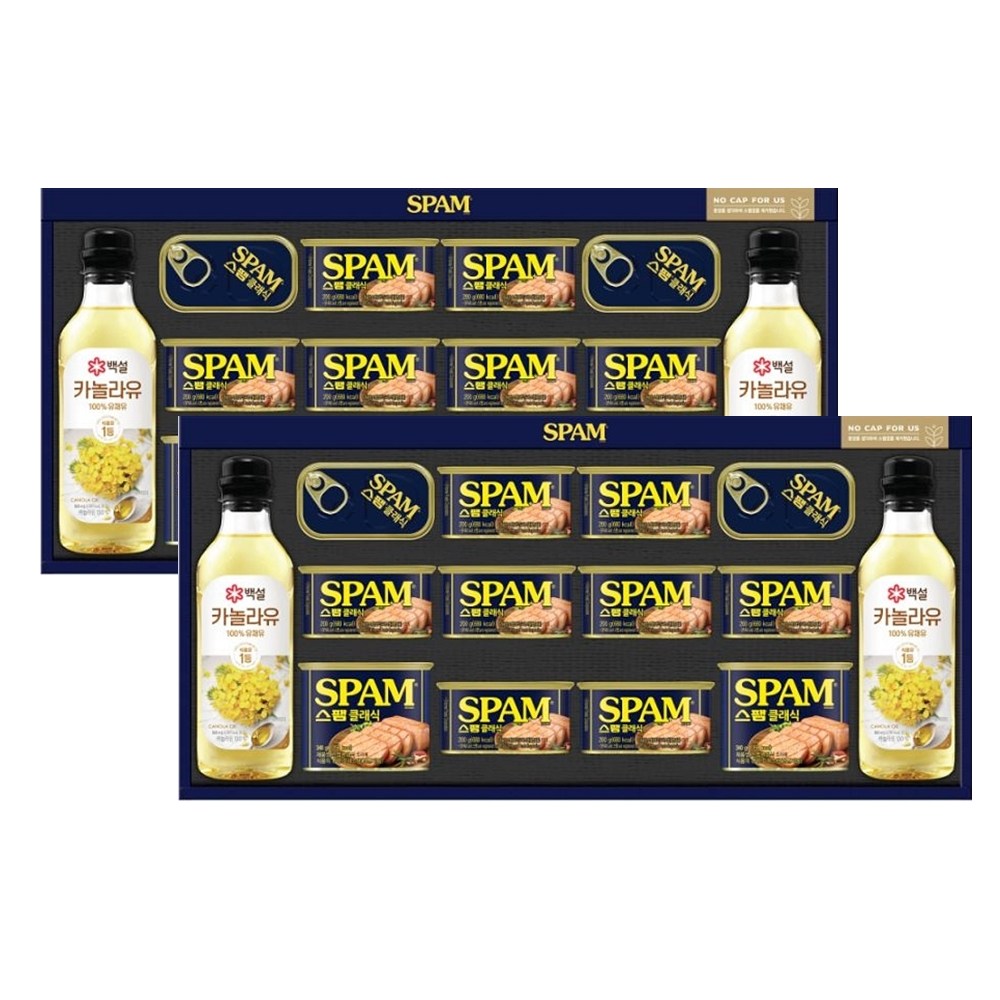 CJ제일제당 스팸 복합 100호 선물세트 + 선물용가방 87,800원