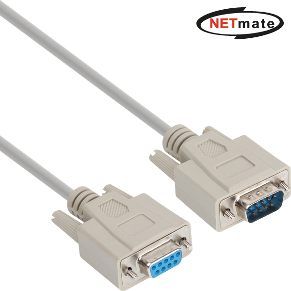 NETmate 9핀(M/F) NULL MODEM 케이블 5m/NMC-SFM50/DB9(M/F)/RS232/시리얼 통신용 Rx Tx 크로, 5m, 1개 3,200원