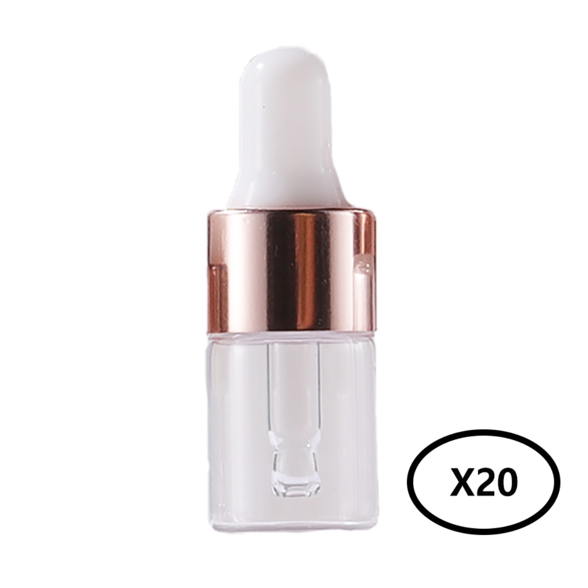 모든유통 2ml 미니 투명 스포이드 향수 공병 아로마 유리 용기 20개 9,000원