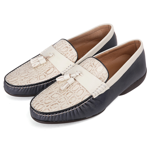 RHJ-54-474 테슬 남자로퍼 낮은굽1cm 소가죽 수제화 198,000원