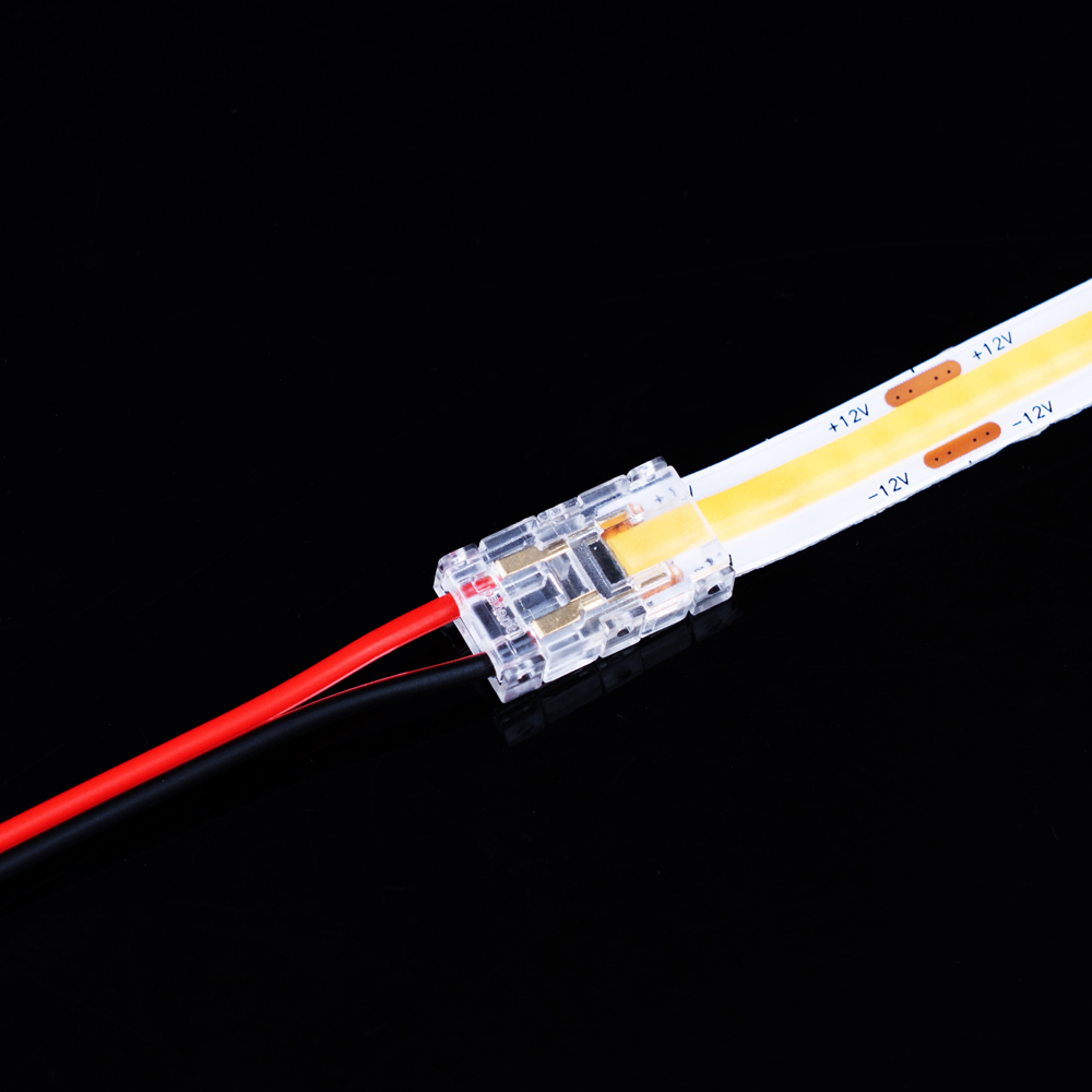 LED바 COB 라인바 스트립 라이트 전원 연결부속 라인바 간접조명, 1개, LED COB 스트립바 전원 연결부속 1,300원