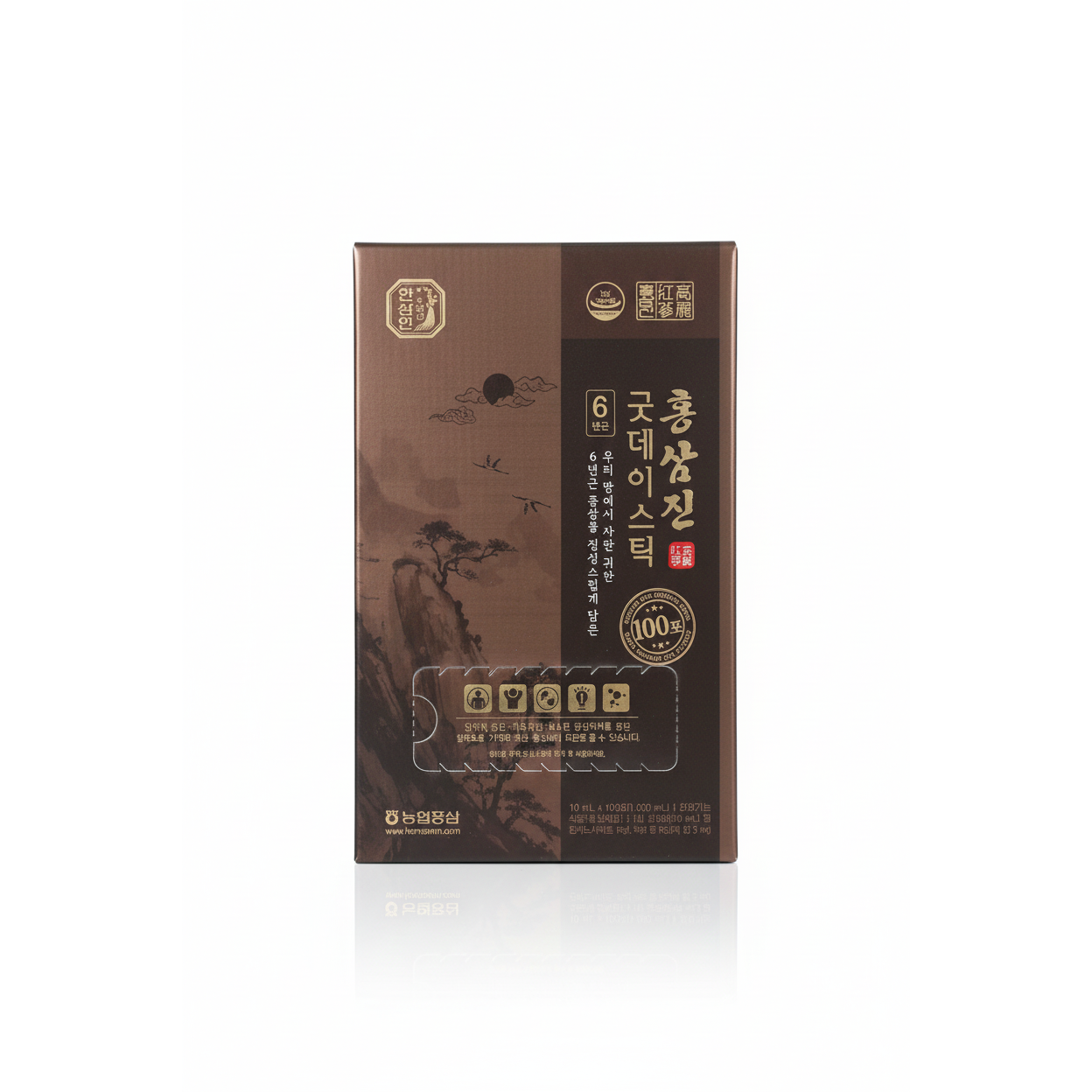 한삼인 홍삼진 굿데이스틱 + 쇼핑백 66,000원