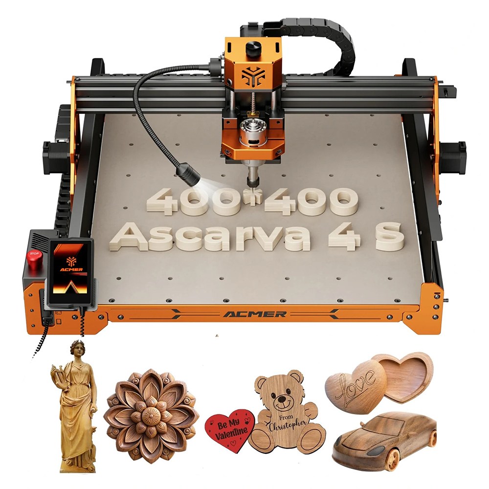 ACMER 120W 소형 미니 CNC 조각기 레이저 각인기 금속 커팅기 아크릴 가정용 목공 고출력 4S 680,000원