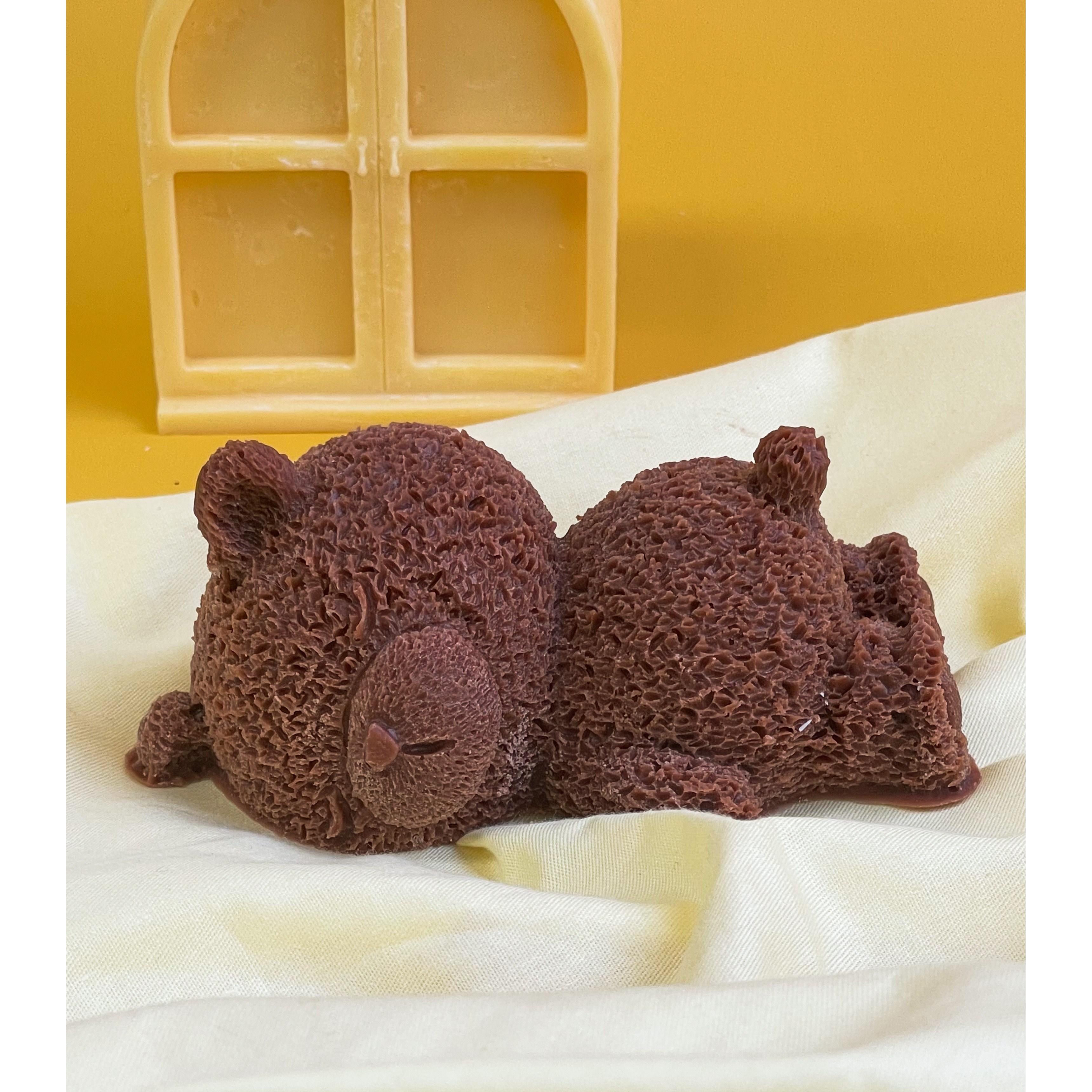 [이브닝메종] 엎드린 곰돌이 실리콘 몰드 1구 11,900원