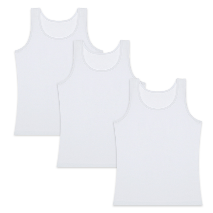 BYC 포그니 순면 코튼 주니어 여아 런닝 3P 14,500원