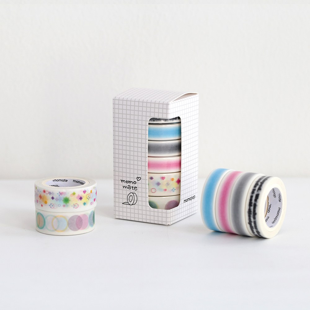 모모마테 블러 마스킹테이프 세트 16,800원