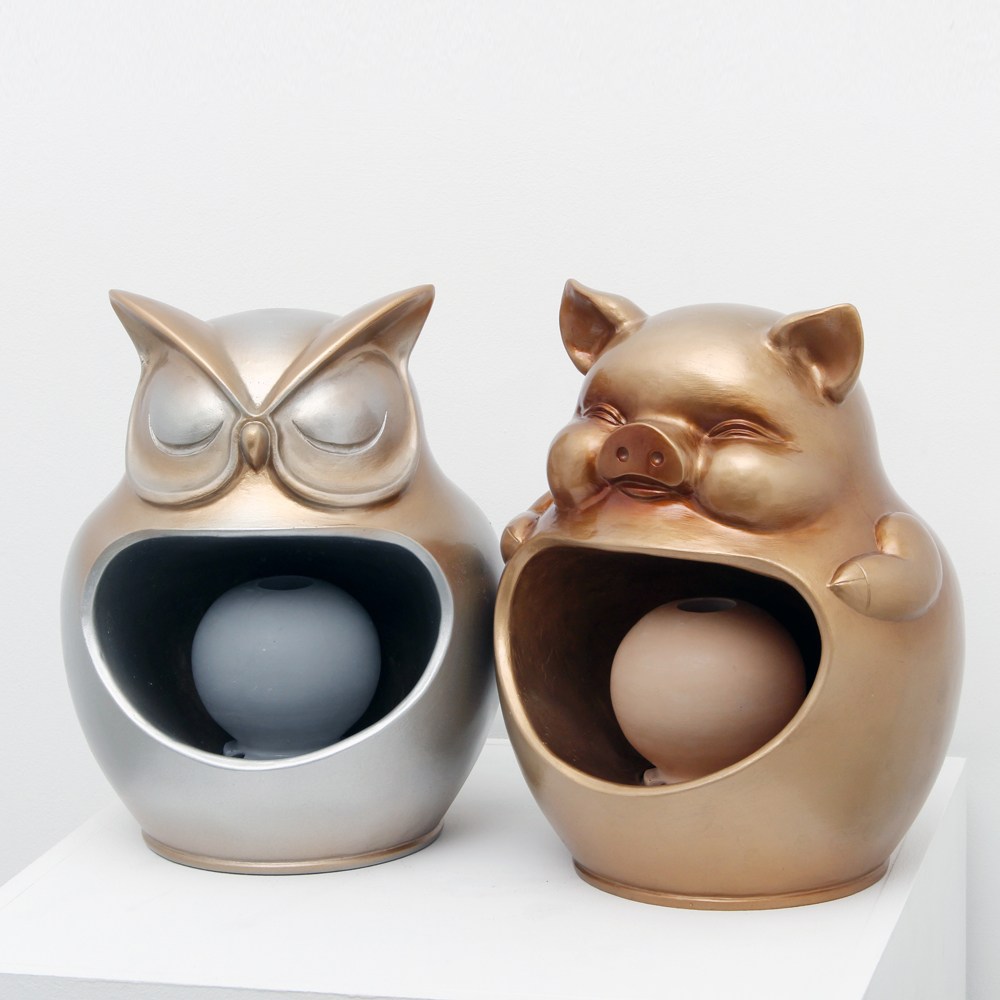 국산 실내분수대 부엉이 복돼지 미니 가정용 분수 149,000원