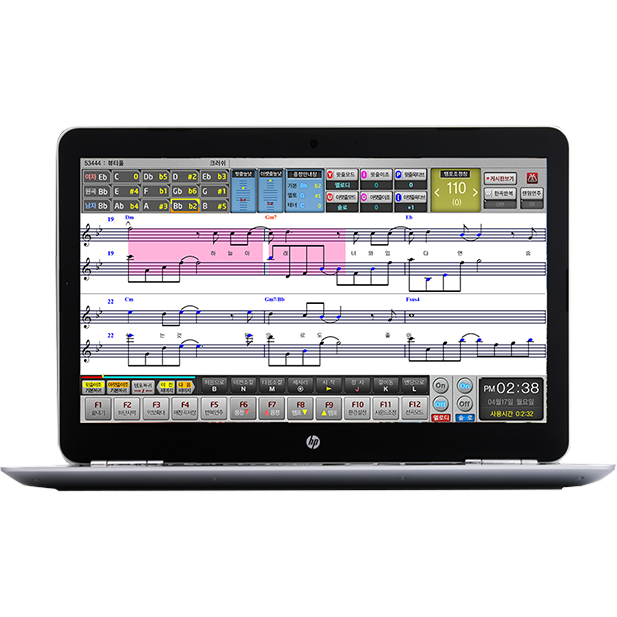 에펠 세션맨 프로2 반주 소프트웨어 반주기 550,000원