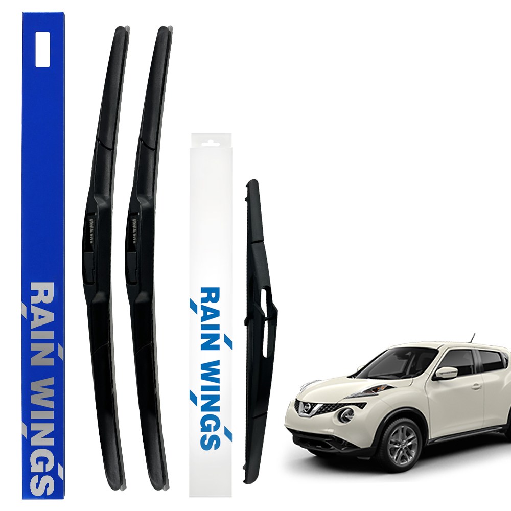 닛산 뉴 쥬크 전용 순정(호환)형 하이브리드 와이퍼 11년~17년 전면 후면 후방 리어 세트 1.6 S SV 미드나잇 에디션 가솔린, 닛산 쥬크 / 뉴 쥬크 - 11년~17년 31,400원