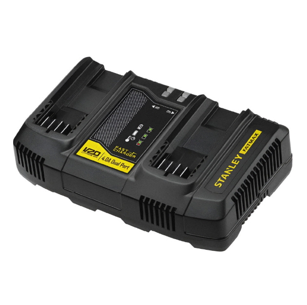 스탠리 팻멕스 듀얼 충전기 20V 배터리용 4A 공구충전기 SC-40 143,000원