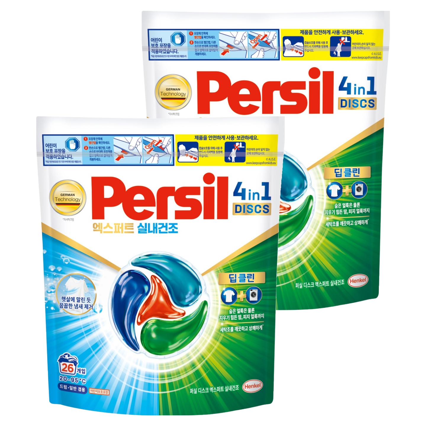 퍼실 디스크 엑스퍼트 실내건조 캡슐세제 21,740원