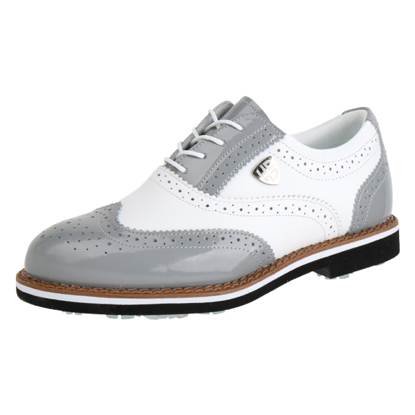 [헨리스튜어트] 아이콘 스파이크리스 클래식 골프화 그레이 298,000원