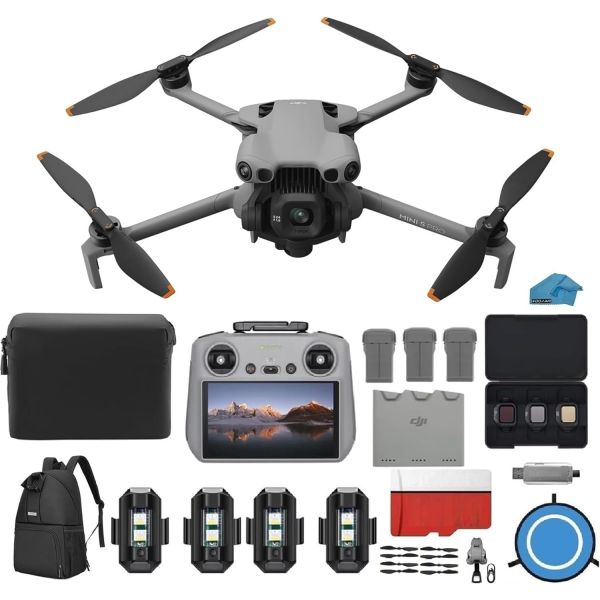 DJI 미니 5 프로 플라이 더 많은 콤보 플러스 RC 2 컨트롤러화면 포함 접이식 드론카메라 1인치 CMOS 전방위 장애물 감지 초보자용 4K 드론 액티브트랙 360° 22 3,530,900원