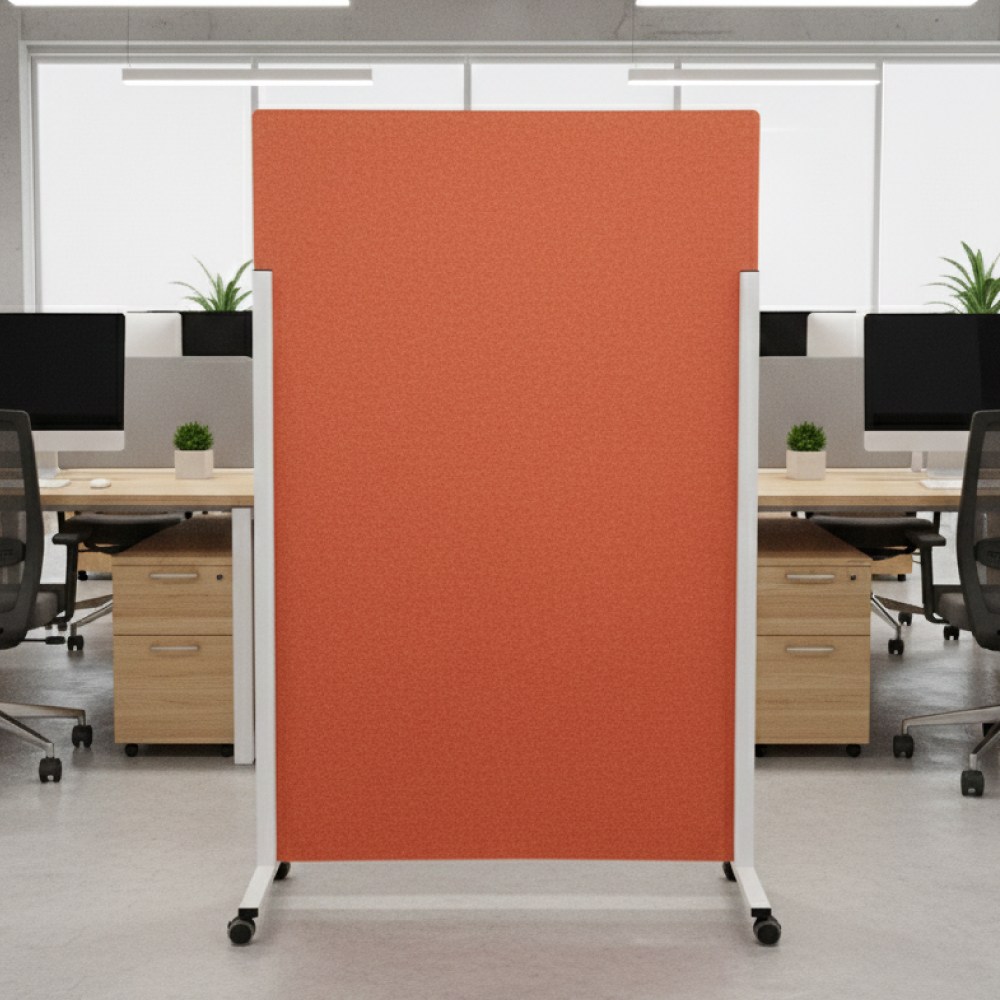 사무실파티션 사무용 파티션 책상 칸막이 회사 이동식 높이조절 가림막 공간분리 인테리어, 오렌지(9mm) 39,700원