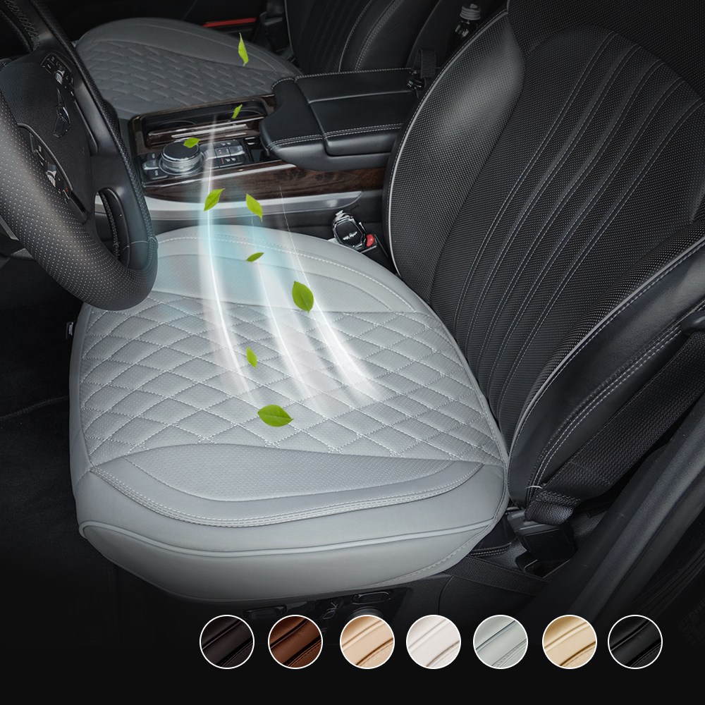 자동차 차량용 가죽 시트 보호 커버 통풍 열선 전도 효과 앞좌석전용 에어쉘 31,300원