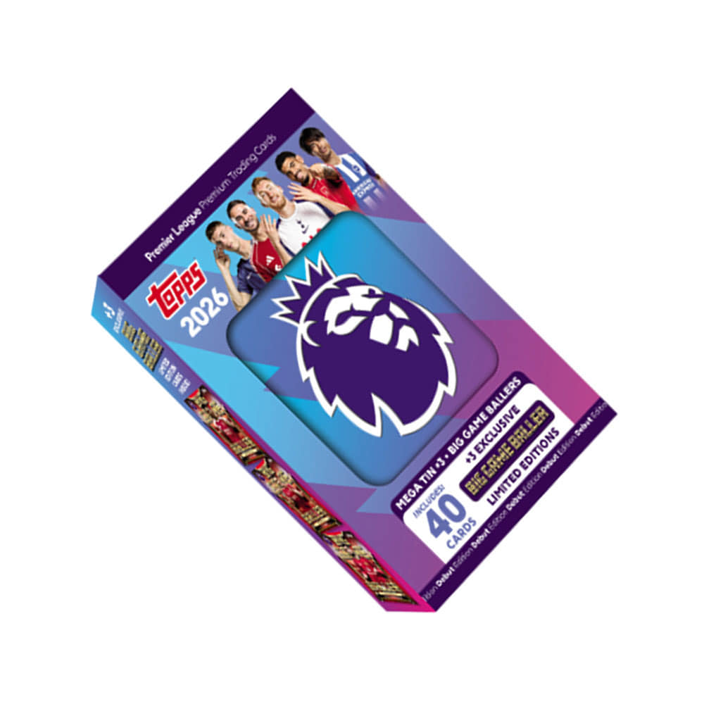 탑스 프리미어리그 2026 메가틴 EPL 축구 카드 틴케이스 30,900원