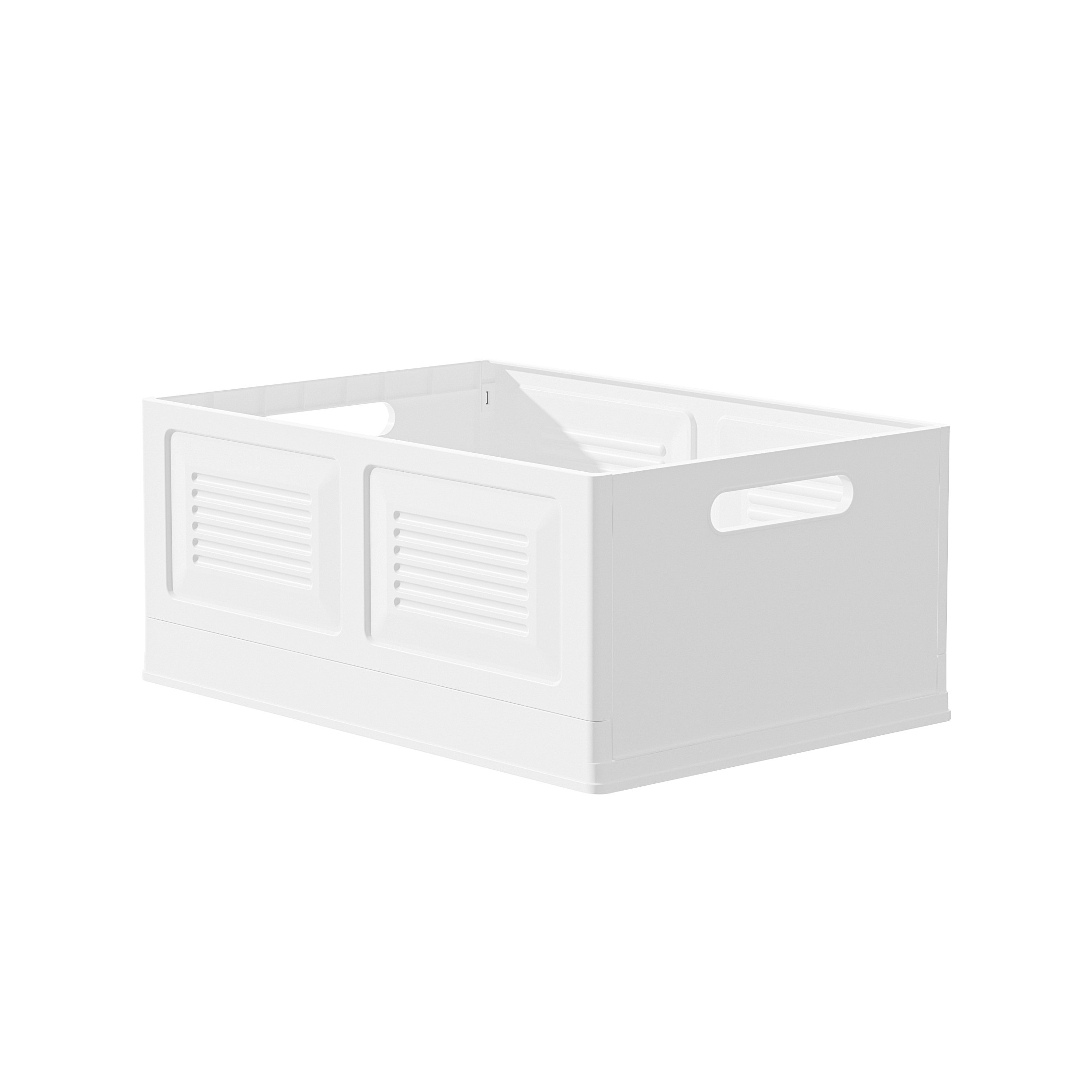 Mocaca 다용도 두꺼운 접이식 옷장 정리함, 화이트, 1개 19,500원