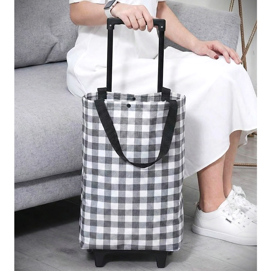 벨로브 휴대용 접이식 바퀴 장바구니 시장 캐리어 카트 15,390원