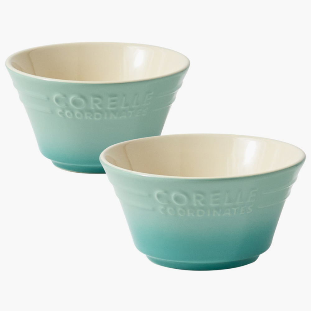 코렐코디네이츠 브리즈스톤 그릇세트 2P (공기+대접), 그린, 1개 32,170원