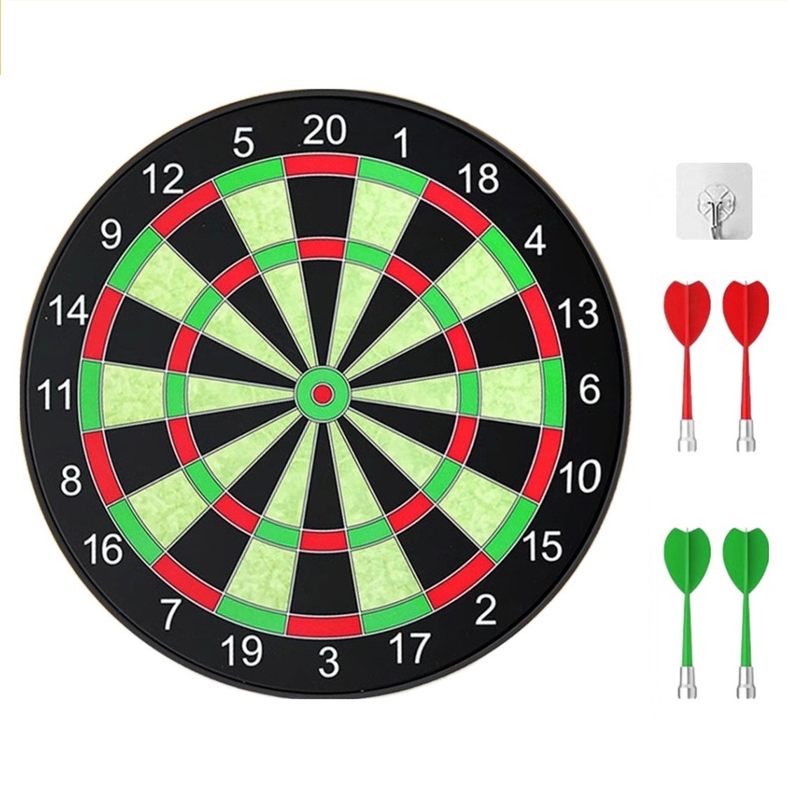디에스트레이딩 깔끔한 다트 하드보드 + 강자성 다트 4p + 걸이 세트 18,600원
