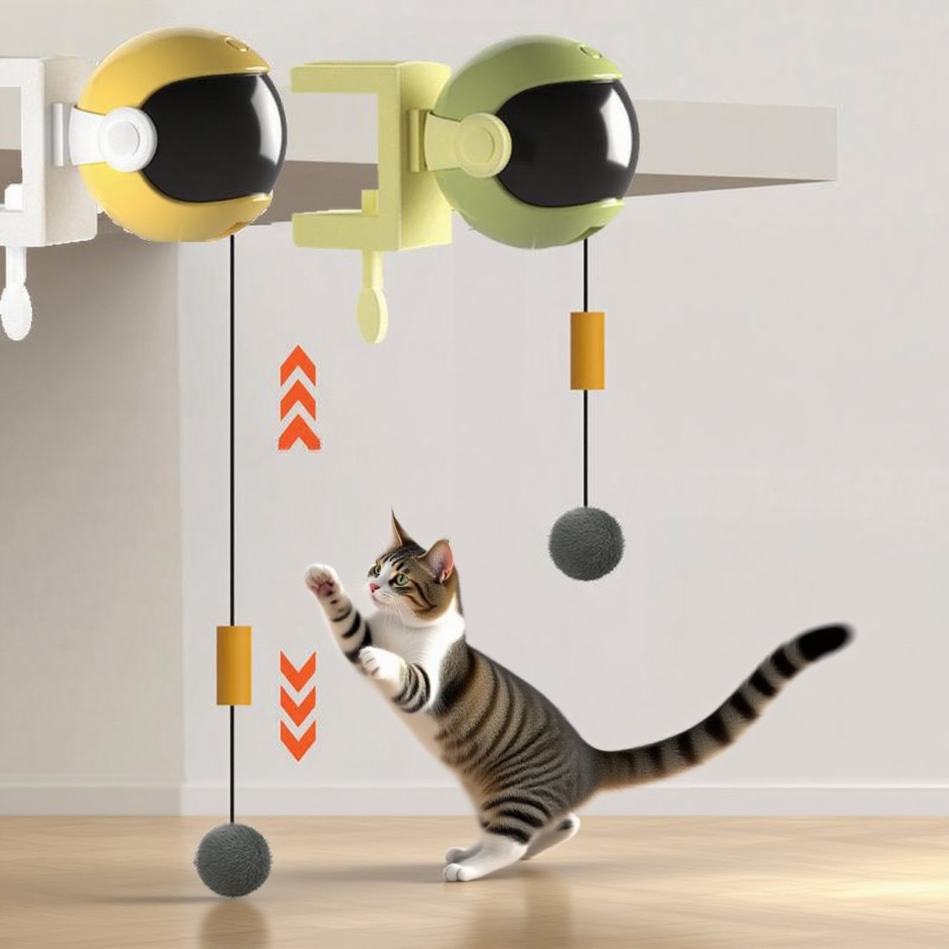 윈티크 고양이 로봇 자동 낚시대 장난감 34,200원