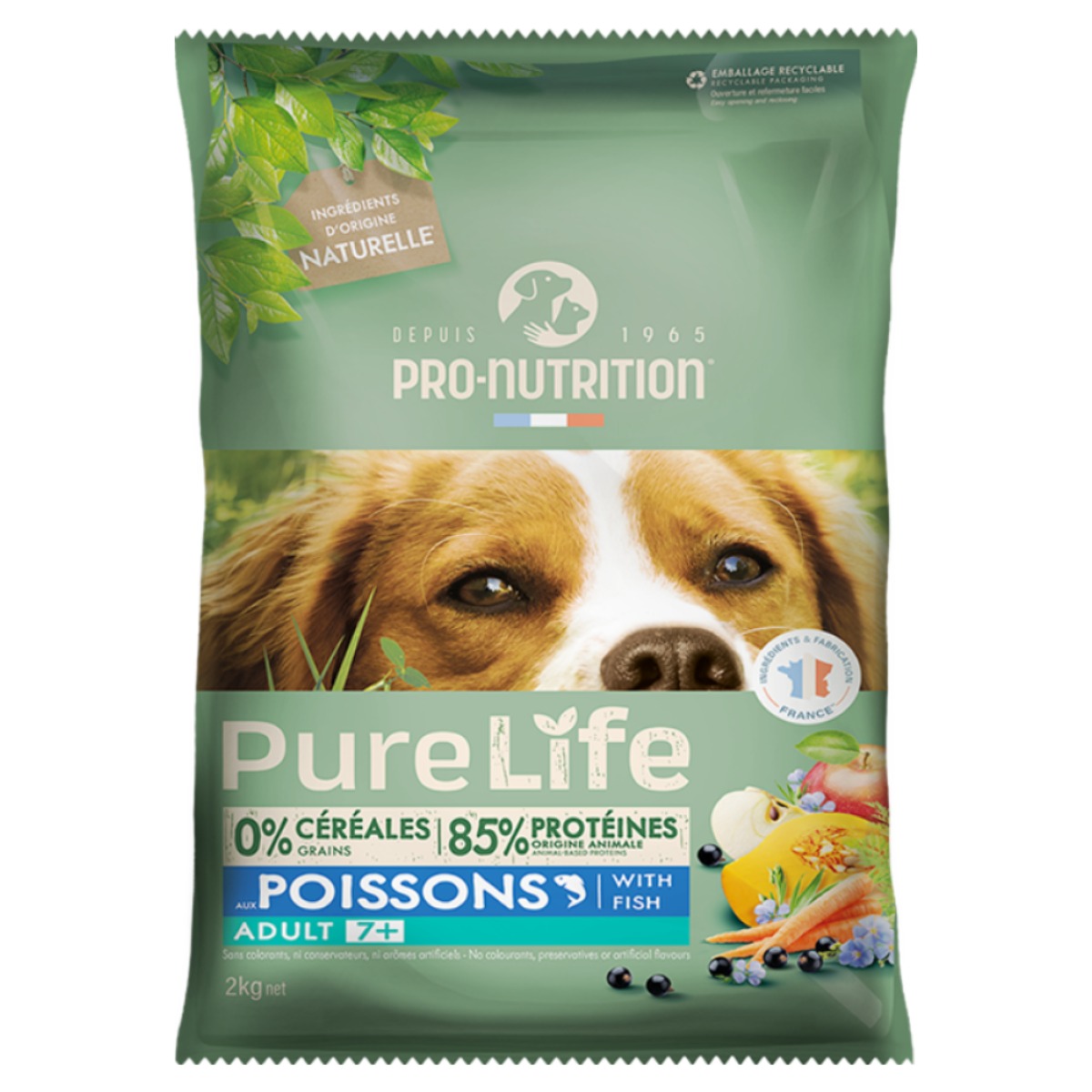 PN 퓨어라이프 독 시니어 그레인프리 노령 관절 신장케어 강아지사료 샘플 체험팩 소분 [본품쿠폰증정], 5개, 30g, 흰살생선 3,000원