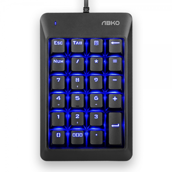 앱코 ABKO HACKER K523 축교환 LED 기계식 키패드 17,300원