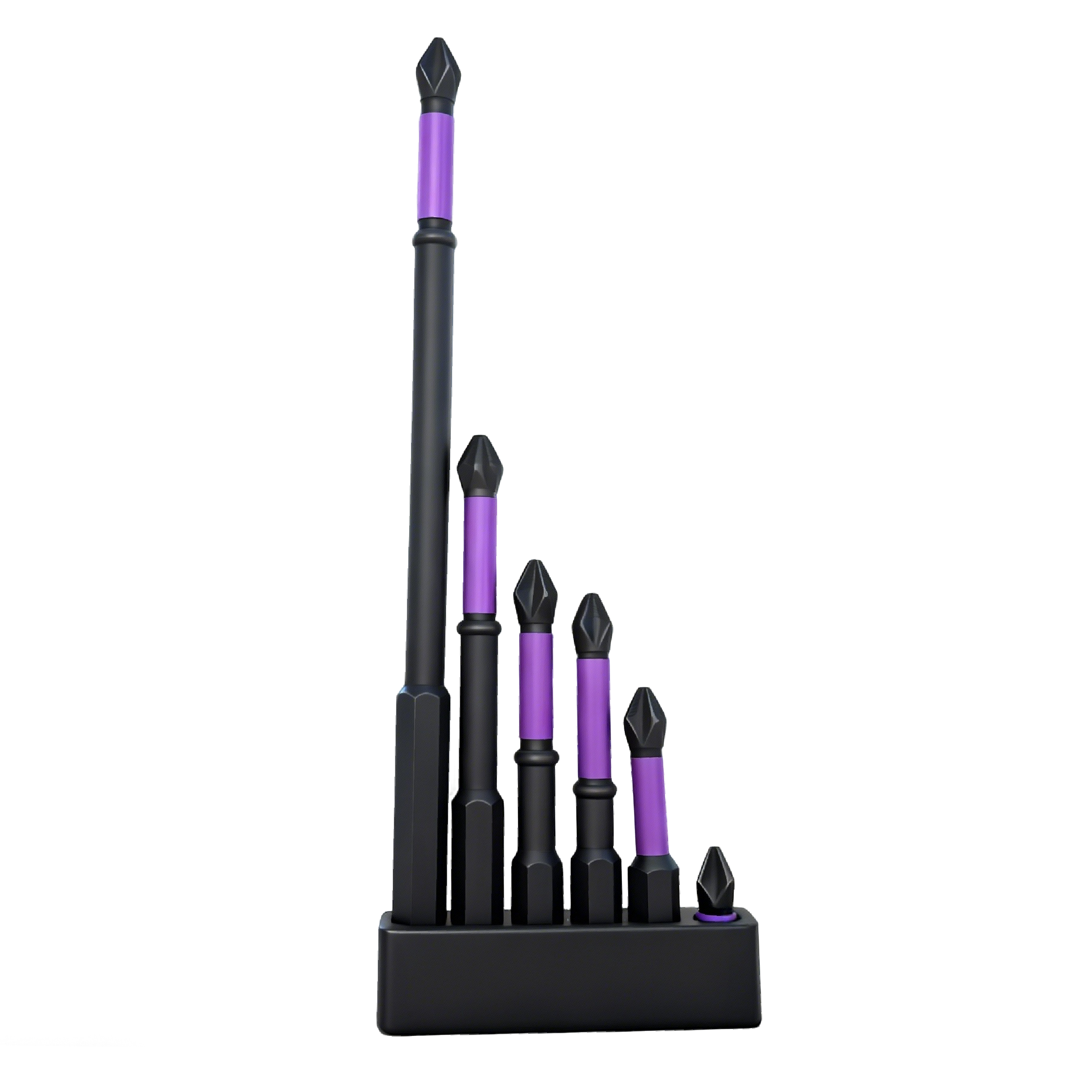 정밀 가공 최강! 십자 드라이버 6종 세트 다기능 드릴비트, 1세트 8,640원