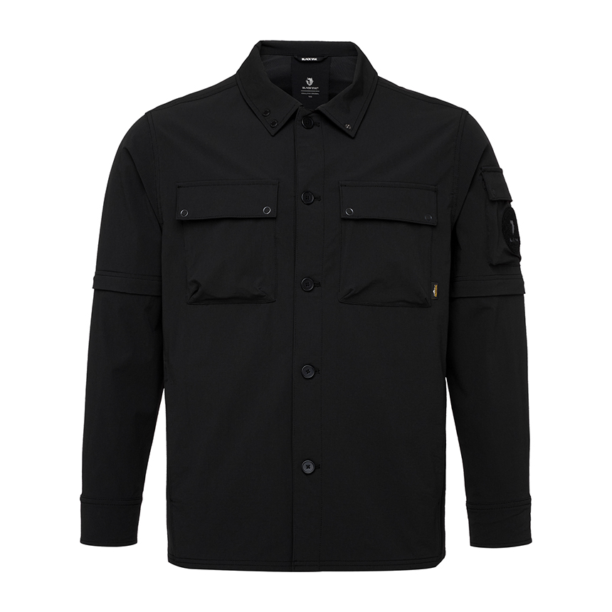 [본사출고]블랙야크 남성 택티컬 디테쳐블 긴팔 셔츠#1 1BYYSSV001BK 169,200원