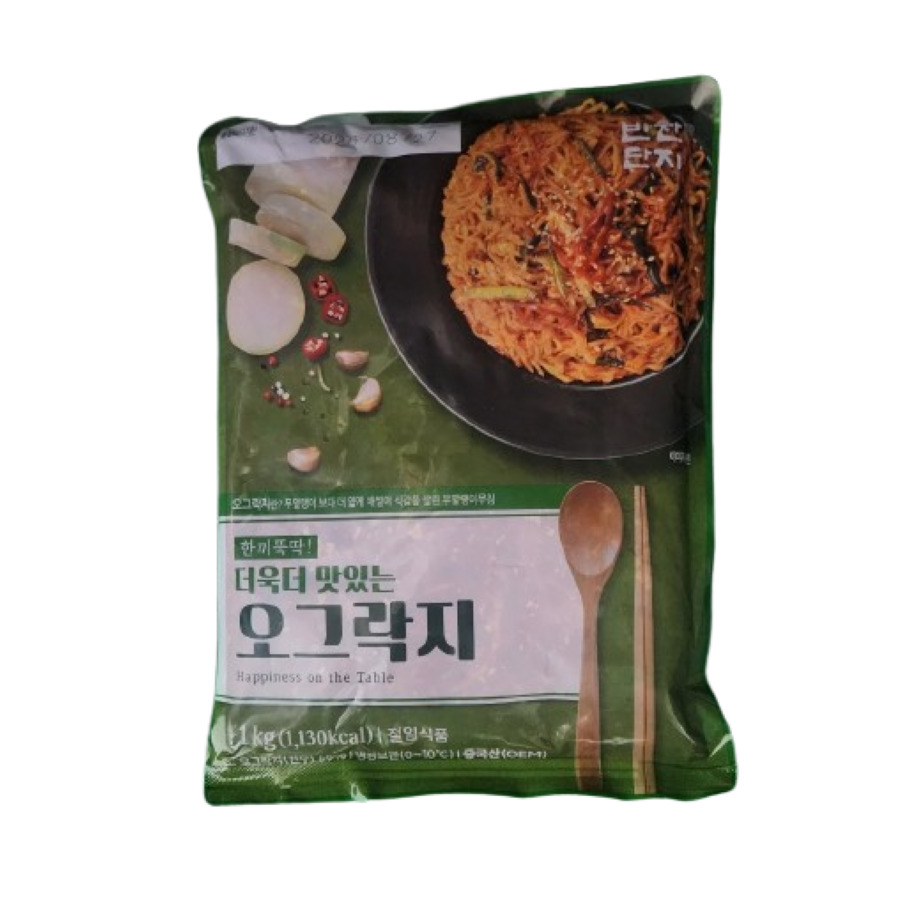 반찬단지 오그락지, 3개, 1kg 17,800원