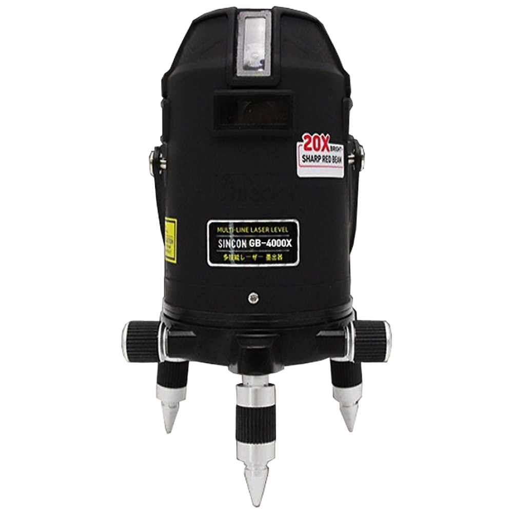 신콘 20배밝기 레드빔 전자식자동 레이져레벨기 GB-4000X 4V+4H+5Point 420,000원