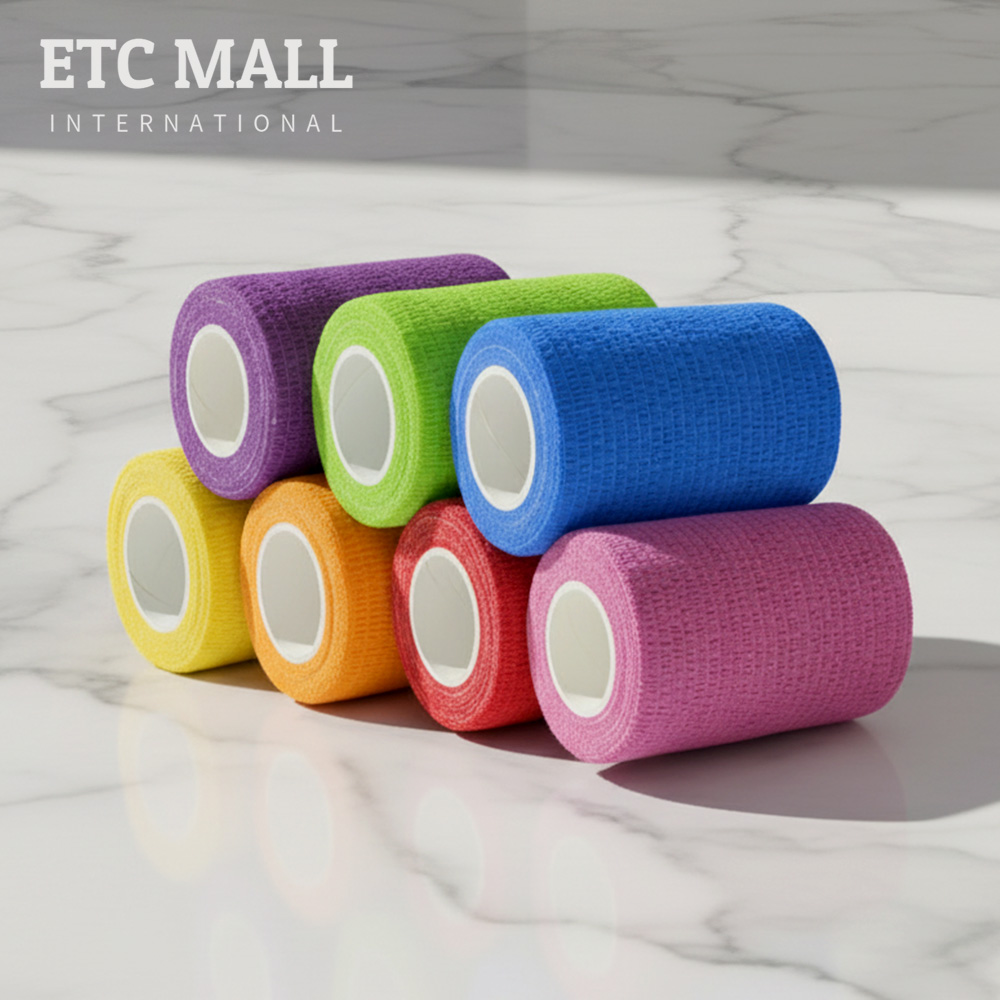 이티씨몰 자가점착 밴드 7.5cm 압박붕대 레인보우, 1개 12,500원