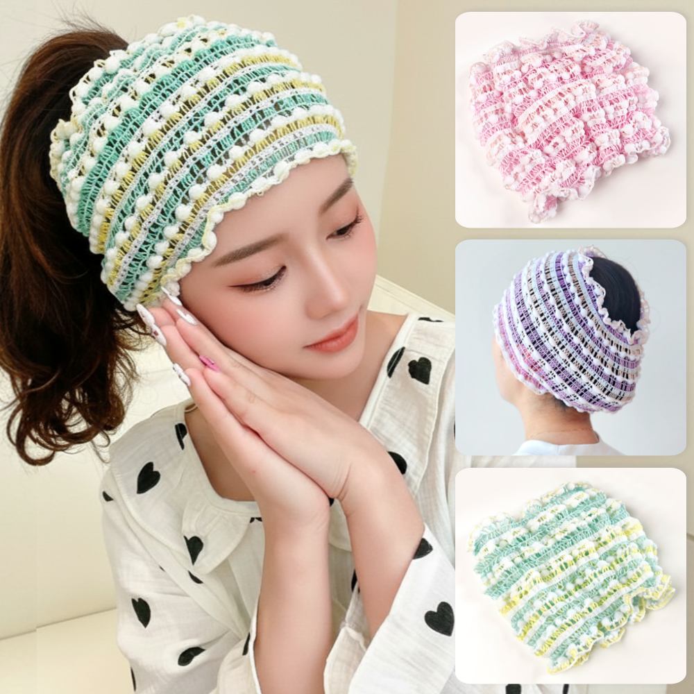 로아앤 고탄성 헤어 세안 밴드, 3종 세트, 현재가 8,100원