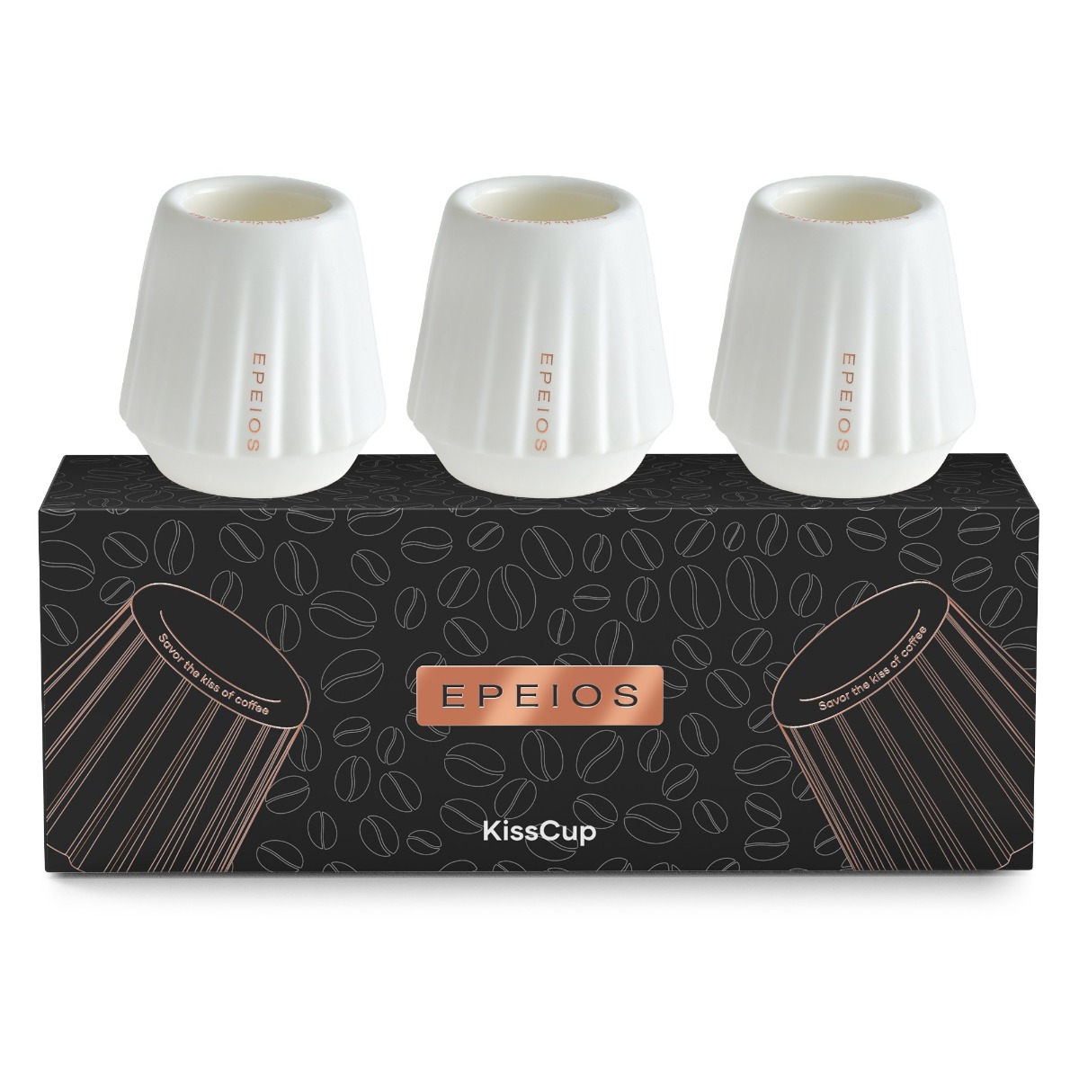 EPEIOS 에페이오스 테이스팅잔 키스컵 에스프레소 샷잔 + 기프트박스, 1세트, 모노 화이트 36,800원