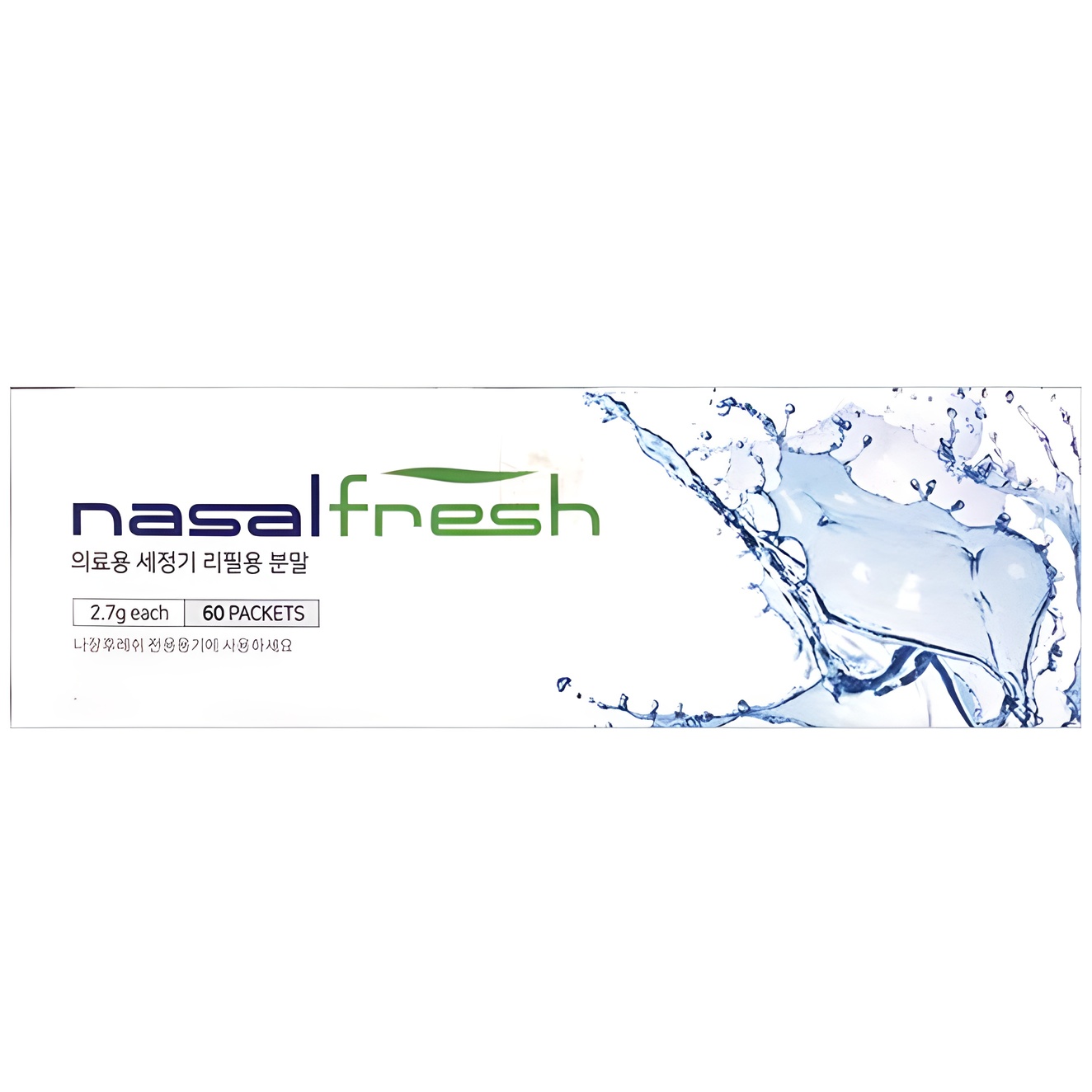 나잘후레쉬 코세정용 분말 60p 8,100원