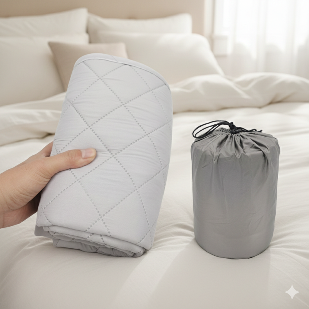 폴드래블 여행용 전기장판 프리볼트 컴팩트 캠핑 탄소 휴대용 전기매트 110V 겸용 1인용 미니 싱글, 50X140cm 초미니 49,900원