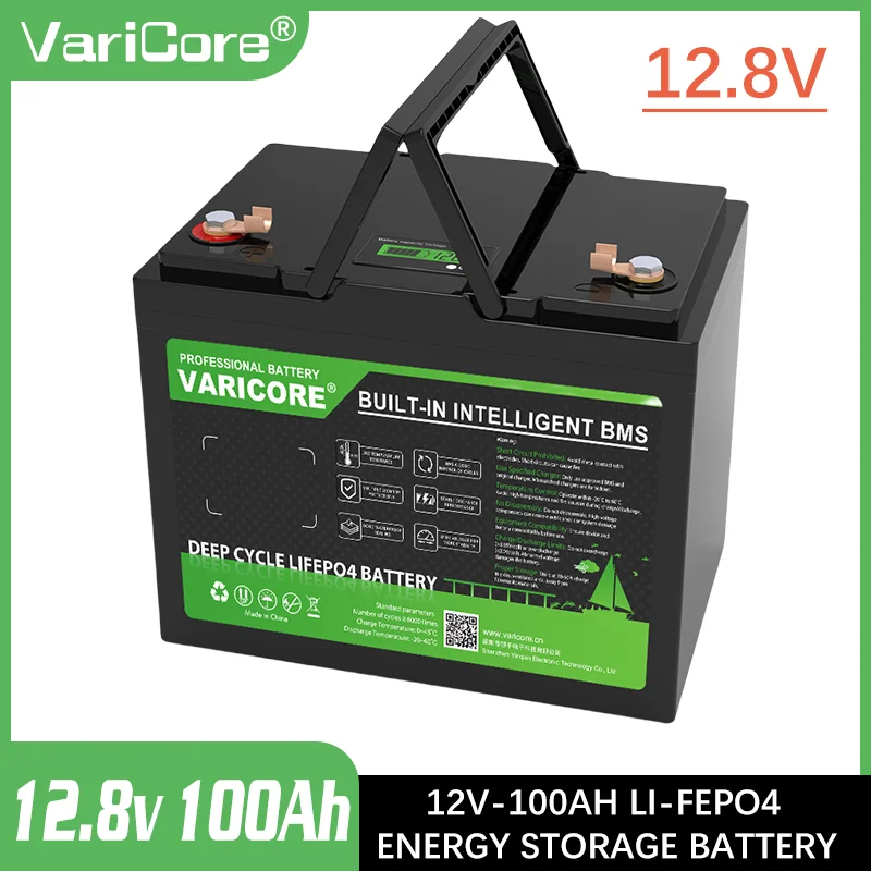 12V 300Ah LiFePO4 리튬 철 인산염 배터리 대부분의 백업 전원 교체를 위한 BMS 내장 홈 에너지 398,700원