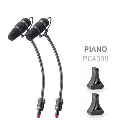 DPA 4099-DC-1-101-P 피아노 전용 고급 콘덴서 마이크 클립 세트 MIC 2SET [국내 DPA 공식파트너 정품] 당일출고 1,880,000원