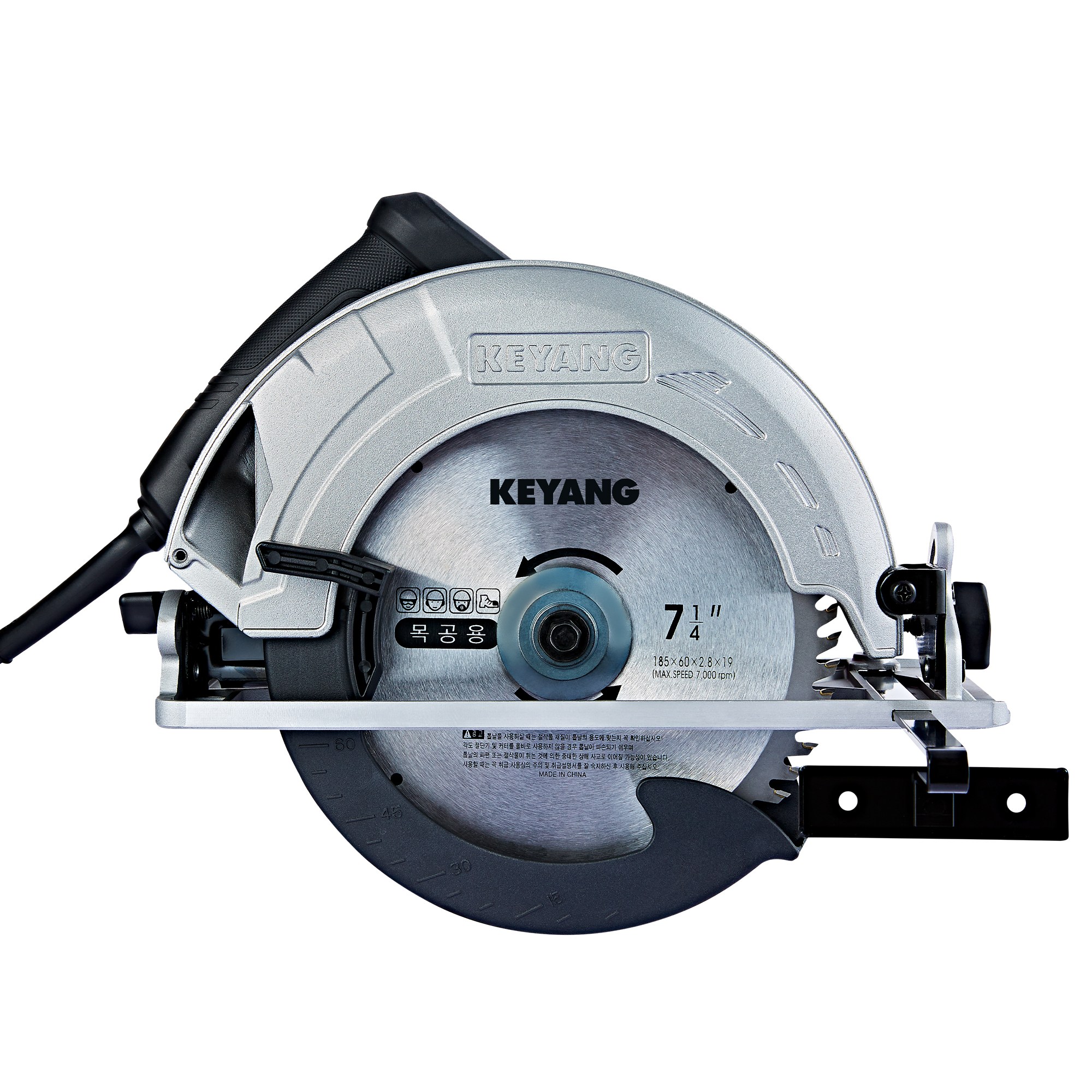 계양 7 전기 원형 톱 1200W 능력 65 5500RPM CS185-12 절단기 152,000원