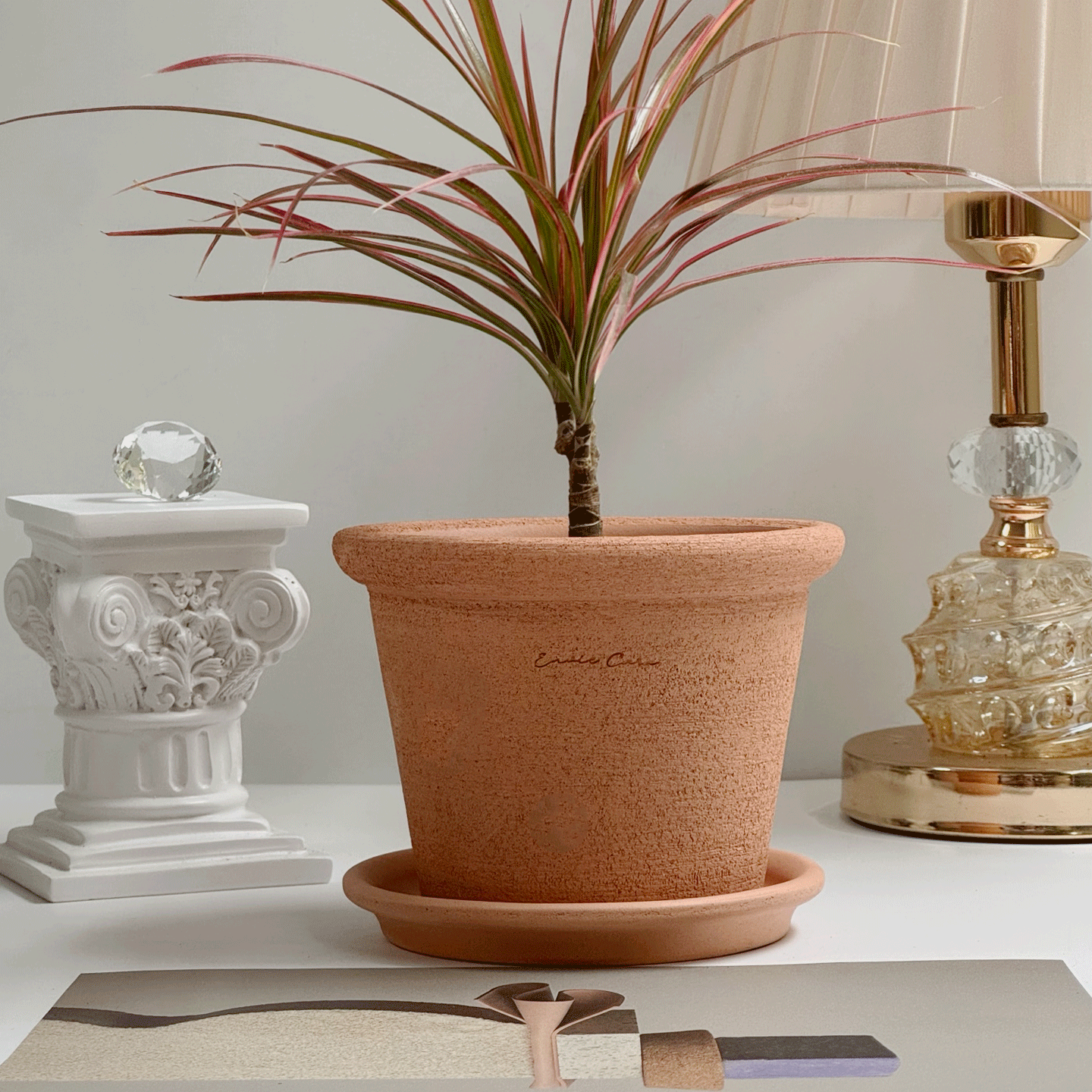 앙비까사 수제토분 레돈 15 + 받침 세트 13,750원